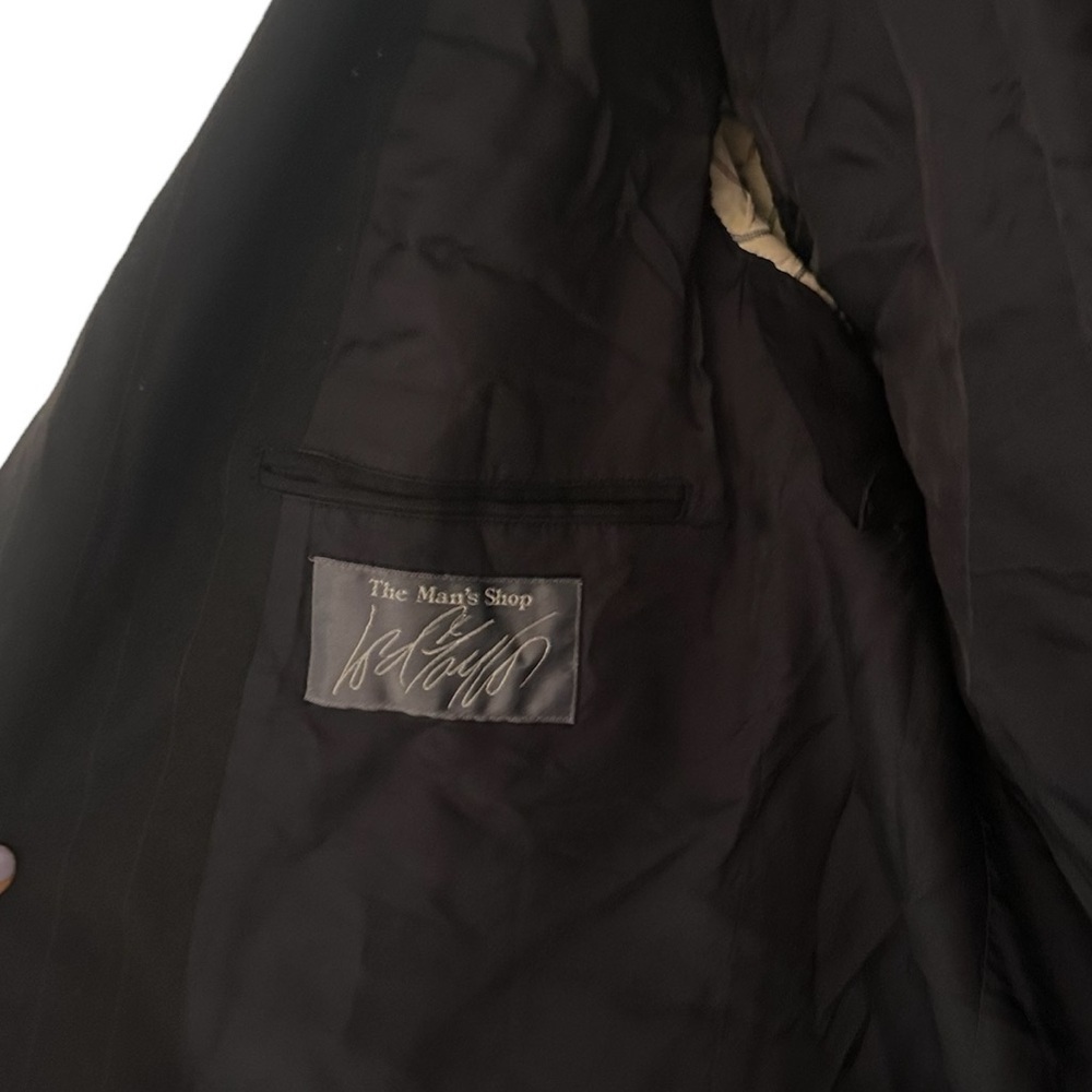 The Man’s Shop Black Suit Coat - Picture 3 of 12
